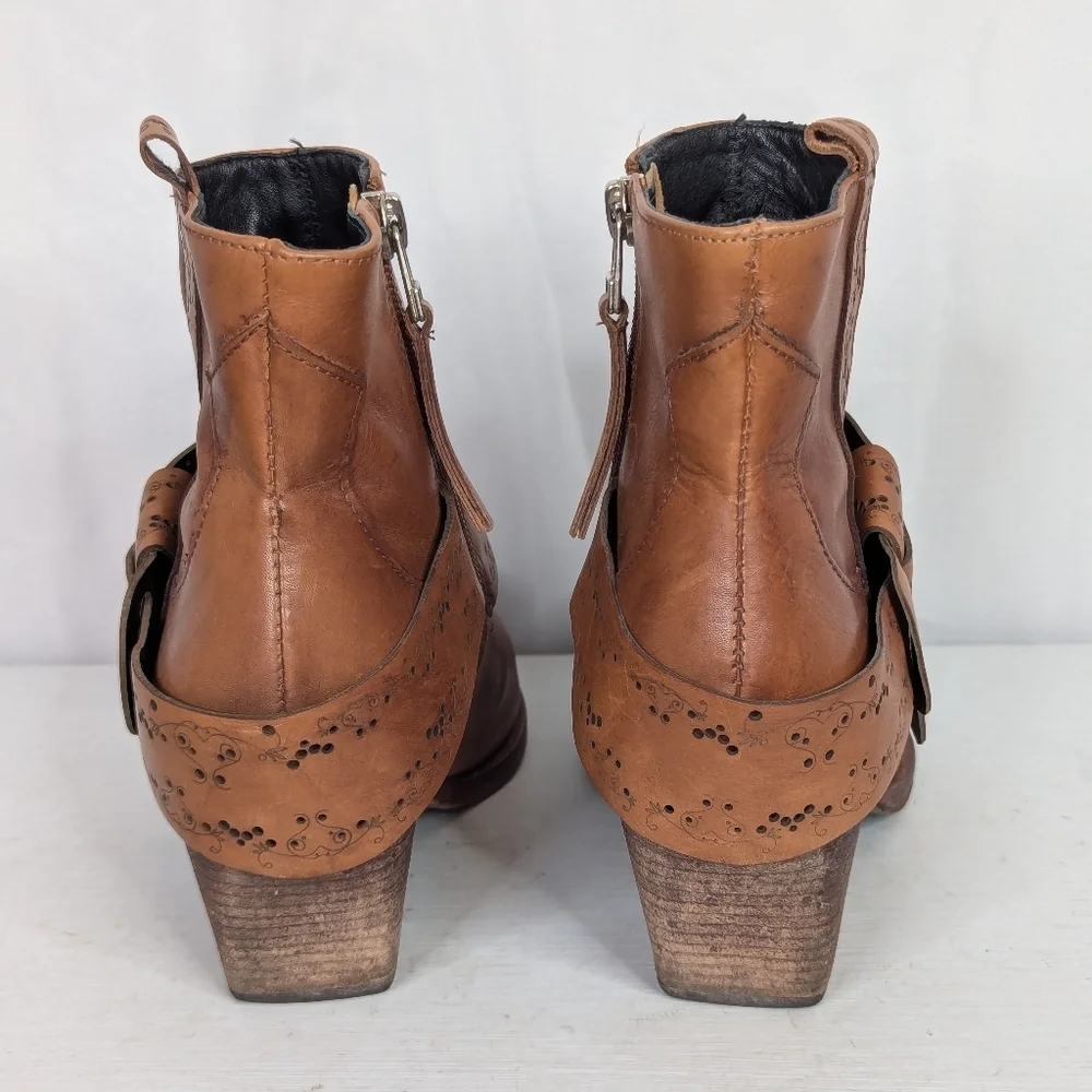 Golo Tombstone Western Cowgirl Booties Boots - Women's Size 6.5